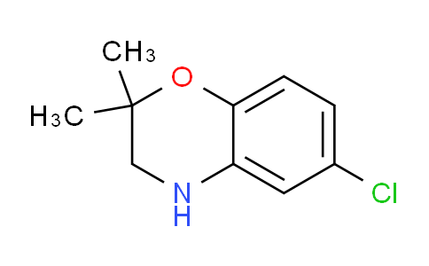 CAS No. 1216138-03-2, 6-Chloro-2,2-dimethyl-3,4-dihydro-2H-benzo[b][1,4]oxazine