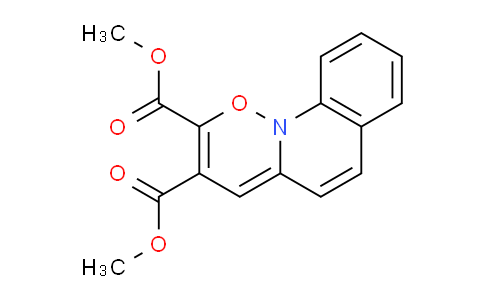 CAS No. 106745-65-7, Dimethyl [1,2]oxazino[2,3-a]quinoline-2,3-dicarboxylate