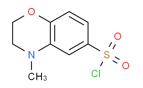 CAS No. 892948-94-6, 4-Methyl-3,4-dihydro-2H-benzo[b][1,4]oxazine-6-sulfonyl chloride