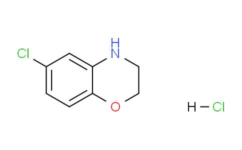 CAS No. 1956310-17-0, 6-Chloro-3,4-dihydro-2H-benzo[b][1,4]oxazine hydrochloride