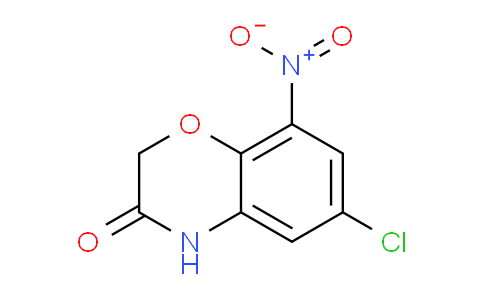 CAS No. 870064-73-6, 6-Chloro-8-nitro-2H-benzo[b][1,4]oxazin-3(4H)-one