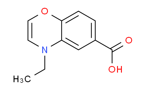 CAS No. 1186388-92-0, N-ethylbenzoxazine-6-carboxylic acid