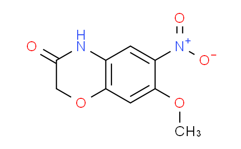 CAS No. 878160-15-7, 7-methoxy-6-nitro-4H-benzo[1,4]oxazin-3-one