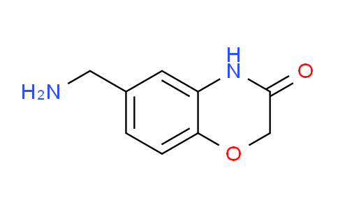 CAS No. 916303-90-7, 6-(Aminomethyl)-2H-benzo[b][1,4]oxazin-3(4H)-one