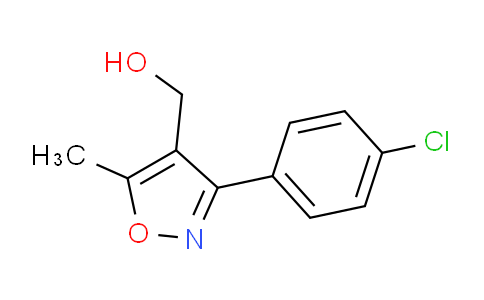 CAS No. 127426-56-6, (3-(4-Chlorophenyl)-5-methylisoxazol-4-yl)methanol