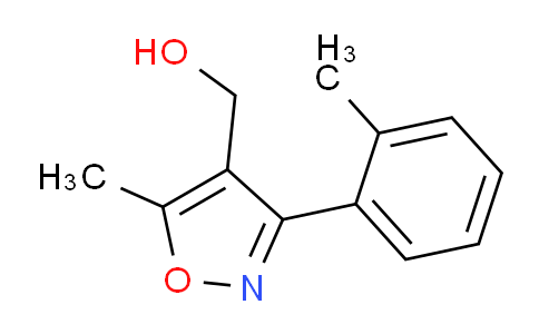 CAS No. 1267982-19-3, (5-Methyl-3-(o-tolyl)isoxazol-4-yl)methanol