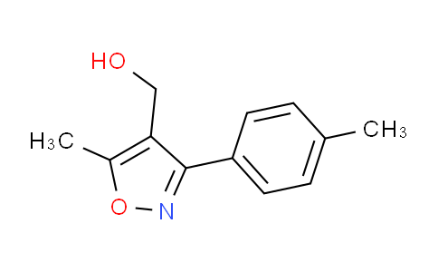 CAS No. 1018297-60-3, (5-Methyl-3-(p-tolyl)isoxazol-4-yl)methanol