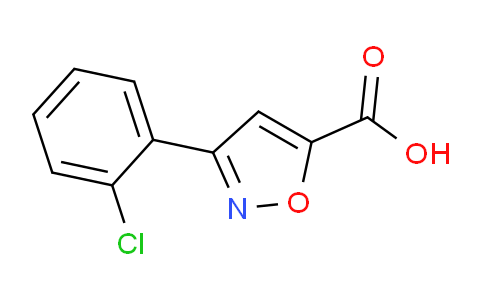 CAS No. 338982-12-0, 3-(2-Chlorophenyl)isoxazole-5-carboxylic acid