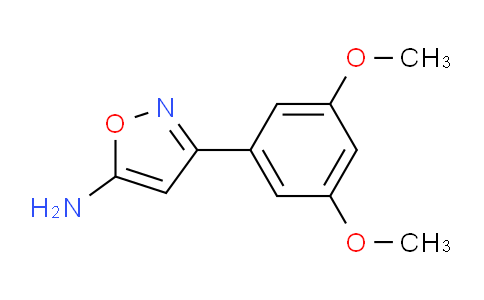 CAS No. 924868-82-6, 3-(3,5-Dimethoxyphenyl)isoxazol-5-amine