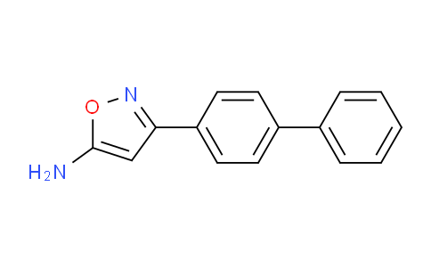 CAS No. 501116-26-3, 3-([1,1'-Biphenyl]-4-yl)isoxazol-5-amine