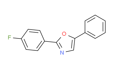 CAS No. 324-80-1, 2-(4-Fluorophenyl)-5-phenyloxazole