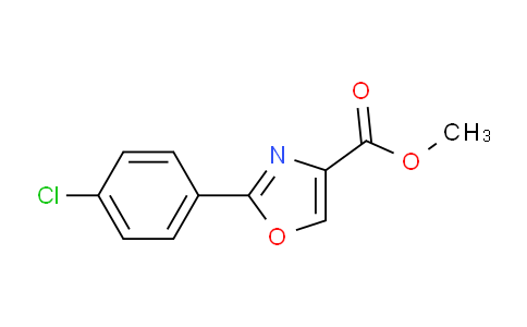 CAS No. 300800-07-1, Methyl 2-(4-chlorophenyl)oxazole-4-carboxylate