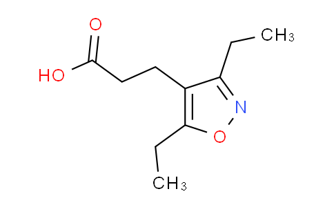 CAS No. 817172-36-4, 3-(3,5-Diethylisoxazol-4-yl)propanoic acid