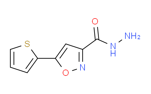 CAS No. 90004-25-4, 5-(Thiophen-2-yl)isoxazole-3-carbohydrazide