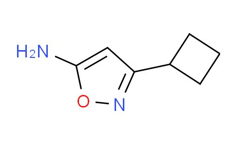 CAS No. 1039833-39-0, 3-Cyclobutylisoxazol-5-amine