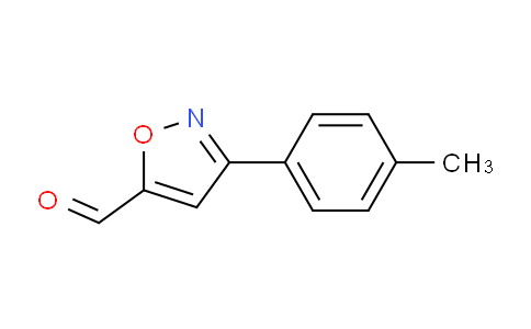CAS No. 251912-67-1, 3-(p-Tolyl)isoxazole-5-carbaldehyde