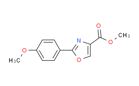 CAS No. 154405-98-8, Methyl 2-(4-methoxyphenyl)oxazole-4-carboxylate