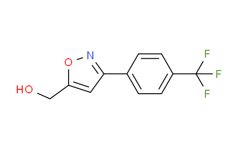 CAS No. 206055-88-1, (3-(4-(Trifluoromethyl)phenyl)isoxazol-5-yl)methanol