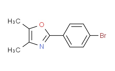 CAS No. 176961-51-6, 2-(4-Bromophenyl)-4,5-dimethyloxazole