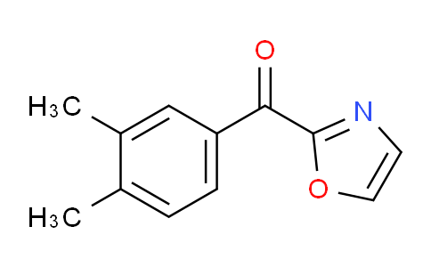 CAS No. 898784-50-4, (3,4-Dimethylphenyl)(oxazol-2-yl)methanone