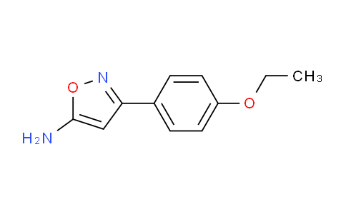 CAS No. 54606-18-7, 3-(4-Ethoxyphenyl)isoxazol-5-amine