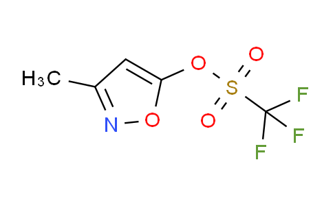 CAS No. 1363210-15-4, 3-Methylisoxazol-5-yl trifluoromethanesulfonate