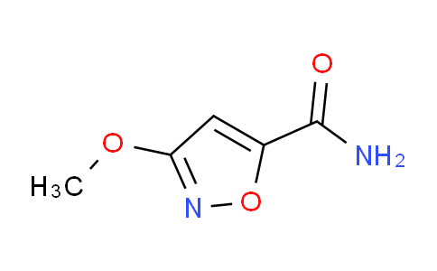 CAS No. 16880-10-7, 3-Methoxyisoxazole-5-carboxamide