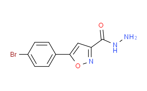 CAS No. 870703-96-1, 5-(4-Bromophenyl)isoxazole-3-carbohydrazide