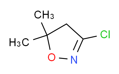 CAS No. 326829-08-7, 3-chloro-5,5-dimethyl-4H-1,2-oxazole