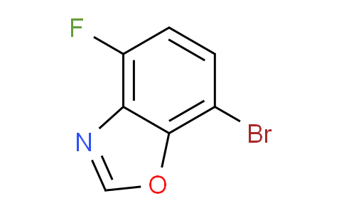 CAS No. 1934713-13-9, 7-bromo-4-fluoro-1,3-benzoxazole