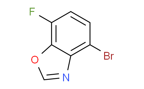 CAS No. 1935979-40-0, 4-bromo-7-fluoro-1,3-benzoxazole