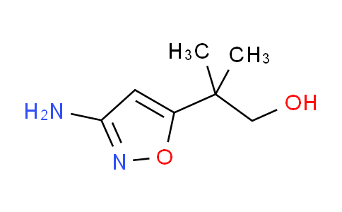 CAS No. 86860-67-5, 2-(3-amino-1,2-oxazol-5-yl)-2-methylpropan-1-ol