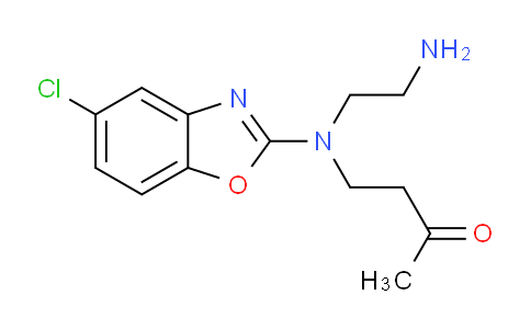 CAS No. 1276666-11-5, 4-((2-aminoethyl)(5-chlorobenzo[d]oxazol-2-yl)amino)butan-2-one