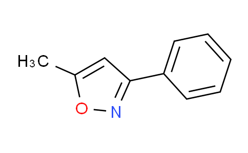 CAS No. 1008-74-8, 5-methyl-3-phenyl-1,2-oxazole