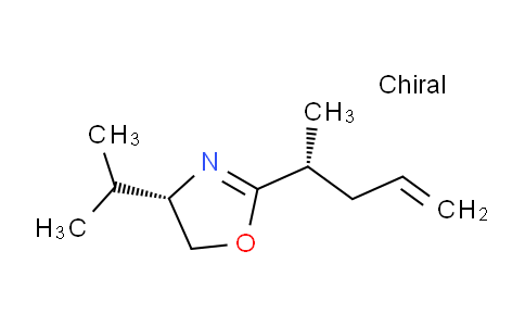 CAS No. 88362-53-2, (S)-4-isopropyl-2-((R)-pent-4-en-2-yl)-4,5-dihydrooxazole