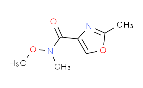 CAS No. 875553-59-6, N-Methoxy-n,2-dimethyl-oxazole-4-carboxamide