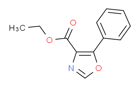 CAS No. 32998-97-3, ethyl 5-phenyloxazole-4-carboxylate