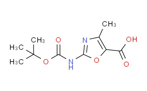 CAS No. 1311278-69-9, 2-tert-Butoxycarbonylamino-4-methyl-oxazole-5-carboxylic acid
