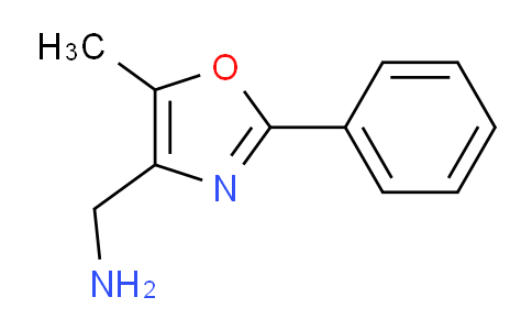 CAS No. 132451-28-6, (5-Methyl-2-phenyloxazol-4-yl)methanamine