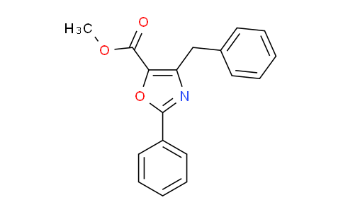 CAS No. 173037-37-1, Methyl 4-benzyl-2-phenyloxazole-5-carboxylate