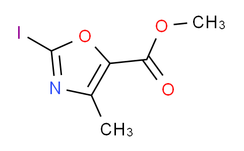 CAS No. 1823953-03-2, Methyl 2-iodo-4-methyloxazole-5-carboxylate