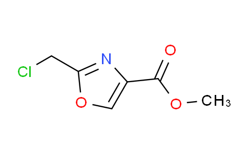 CAS No. 208465-72-9, methyl 2-(chloromethyl)oxazole-4-carboxylate
