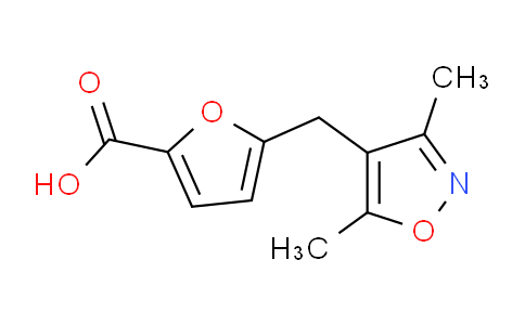CAS No. 842974-74-7, 5-[(3,5-dimethylisoxazol-4-yl)methyl]-2-furoic acid