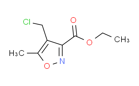 CAS No. 886498-32-4, ethyl 4-(chloromethyl)-5-methylisoxazole-3-carboxylate