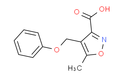 CAS No. 905809-10-1, 5-methyl-4-(phenoxymethyl)isoxazole-3-carboxylic acid