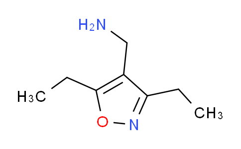 CAS No. 1384429-16-6, 4-(Aminomethyl)-3,5-diethylisoxazole