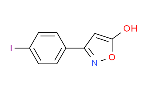 CAS No. 1692378-88-3, 5-Hydroxy-3-(4-iodophenyl)isoxazole