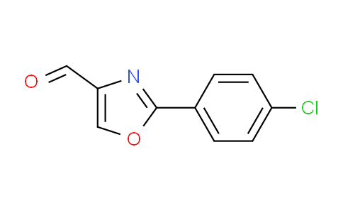CAS No. 59398-91-3, 2-(4-chlorophenyl)oxazole-4-carbaldehyde