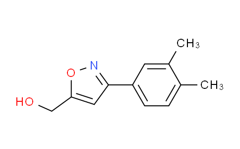 CAS No. 885273-70-1, (3-(3,4-dimethylphenyl)isoxazol-5-yl)methanol