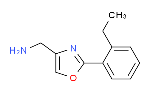 CAS No. 885273-94-9, (2-(2-ethylphenyl)oxazol-4-yl)methanamine